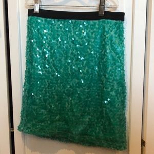 Sequin skirt